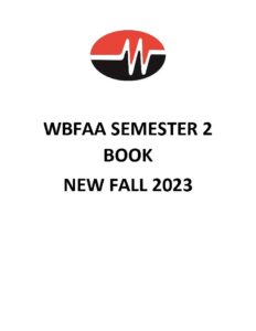 WBFAA SEMESTER 2 BOOK